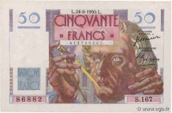 50 Francs LE VERRIER FRANCE  1950 F.20.16