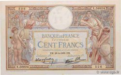 100 Francs LUC OLIVIER MERSON type modifié FRANCE  1938 F.25.16
