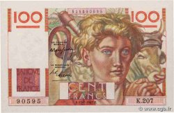 100 Francs JEUNE PAYSAN FRANCE  1947 F.28.15