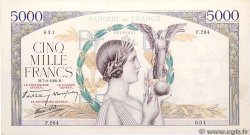 5000 Francs VICTOIRE Impression à plat FRANCE  1939 F.46.09