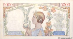 5000 Francs VICTOIRE Impression à plat FRANCE  1939 F.46.09 pr.TTB