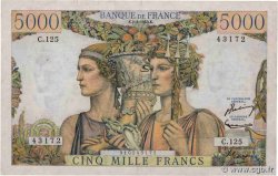 5000 Francs TERRE ET MER FRANCE  1953 F.48.08