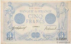 5 Francs BLEU FRANCE  1916 F.02.45