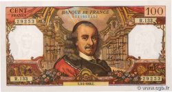 100 Francs CORNEILLE FRANCE  1966 F.65.11
