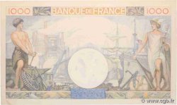 1000 Francs COMMERCE ET INDUSTRIE FRANCIA  1940 F.39.03 EBC