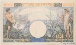 1000 Francs COMMERCE ET INDUSTRIE FRANCIA  1944 F.39.11 EBC