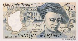 50 Francs QUENTIN DE LA TOUR FRANCE  1985 F.67.11