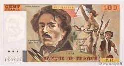 100 Francs DELACROIX modifié FRANCE  1979 F.69.02c