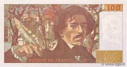 100 Francs DELACROIX modifié FRANCE  1980 F.69.04a NEUF
