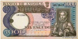1000 Escudos ANGOLA  1973 P.108 UNC-