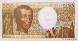 200 Francs MONTESQUIEU FRANCE  1990 F.70.10a pr.SPL