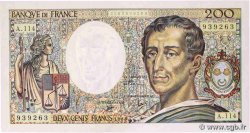 200 Francs MONTESQUIEU FRANCE  1990 F.70.10c