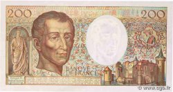 200 Francs MONTESQUIEU FRANCE  1990 F.70.10c UNC