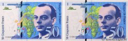 50 Francs SAINT-EXUPÉRY Consécutifs FRANCE  1993 F.72.02