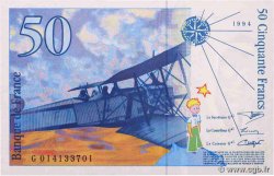 50 Francs SAINT-EXUPÉRY modifié FRANCE  1994 F.73.01a SUP+