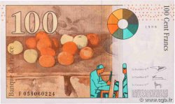 100 Francs CÉZANNE FRANCE  1998 F.74.02 pr.NEUF
