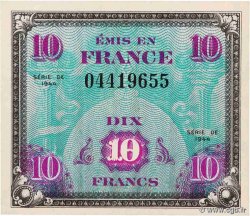 10 Francs DRAPEAU FRANCE  1944 VF.18.01