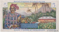 5 Francs Bougainville SAINT-PIERRE UND MIQUELON  1946 P.22 VZ