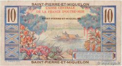 10 Francs Colbert SAINT-PIERRE UND MIQUELON  1946 P.23 S