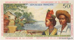 50 Francs FRENCH ANTILLES  1964 P.09b UNC-