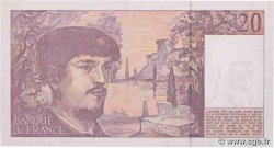 20 Francs DEBUSSY à fil de sécurité FRANCIA  1992 F.66bis.03A35 FDC