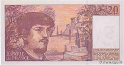 20 Francs DEBUSSY à fil de sécurité FRANCE  1993 F.66BIS.04A38 NEUF