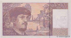 20 Francs DEBUSSY à fil de sécurité FRANCIA  1993 F.66bis.05A43 SC+