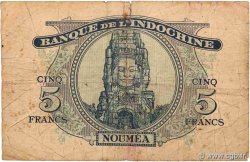 5 Francs NOUVELLES HÉBRIDES  1945 P.05 B