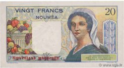20 Francs NEW HEBRIDES  1951 P.08a XF-