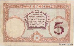 5 Francs TAHITI  1932 P.11b VF-