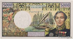 5000 Francs TAHITI  1971 P.28a UNC-