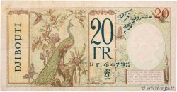 20 Francs DJIBOUTI  1941 P.07A TB