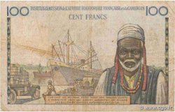 100 Francs Félix Éboué IE AFRIQUE ÉQUATORIALE FRANÇAISE  1957 A.141a S