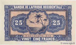 25 Francs FRENCH WEST AFRICA  1942 P.30a q.FDC