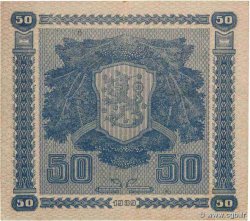 50 Markkaa FINLAND  1939 P.072a XF-