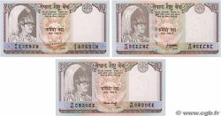 10 Rupees Lot NÉPAL  2000 P.31a et P.31b