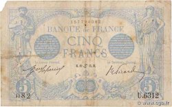 5 Francs BLEU FRANCE  1915 F.02.28