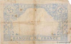 5 Francs BLEU FRANKREICH  1915 F.02.28 S