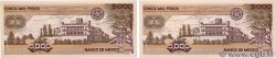5000 Pesos Lot MEXICO  1989 P.088c fST+