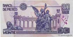 20 Nuevos Pesos MEXICO  1992 P.096 fSS