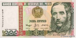 1000 Intis PÉROU  1988 P.136b
