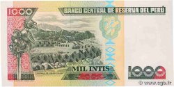 1000 Intis PERU  1988 P.136b fST+