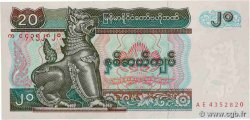 20 Kyats MYANMAR   1994 P.72