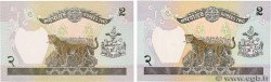 2 Rupees Lot NEPAL  1984 P.29b et P.29c ST