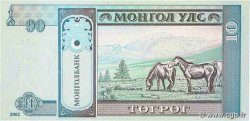 10 Tugrik MONGOLIE  2002 P.62b NEUF