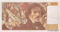 100 Francs DELACROIX modifié FRANKREICH  1988 F.69.12 fSS