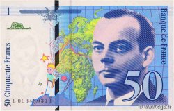 50 Francs SAINT-EXUPÉRY FRANCE  1992 F.72.01B