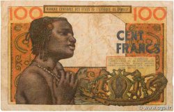 100 Francs WEST AFRICAN STATES  1966 P.101Af VG
