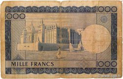 1000 Francs MALI  1960 P.09 q.MB