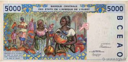 5000 Francs WEST AFRIKANISCHE STAATEN  1992 P.113Aa S